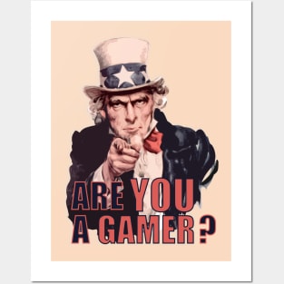 Are You a Gamer ? Posters and Art